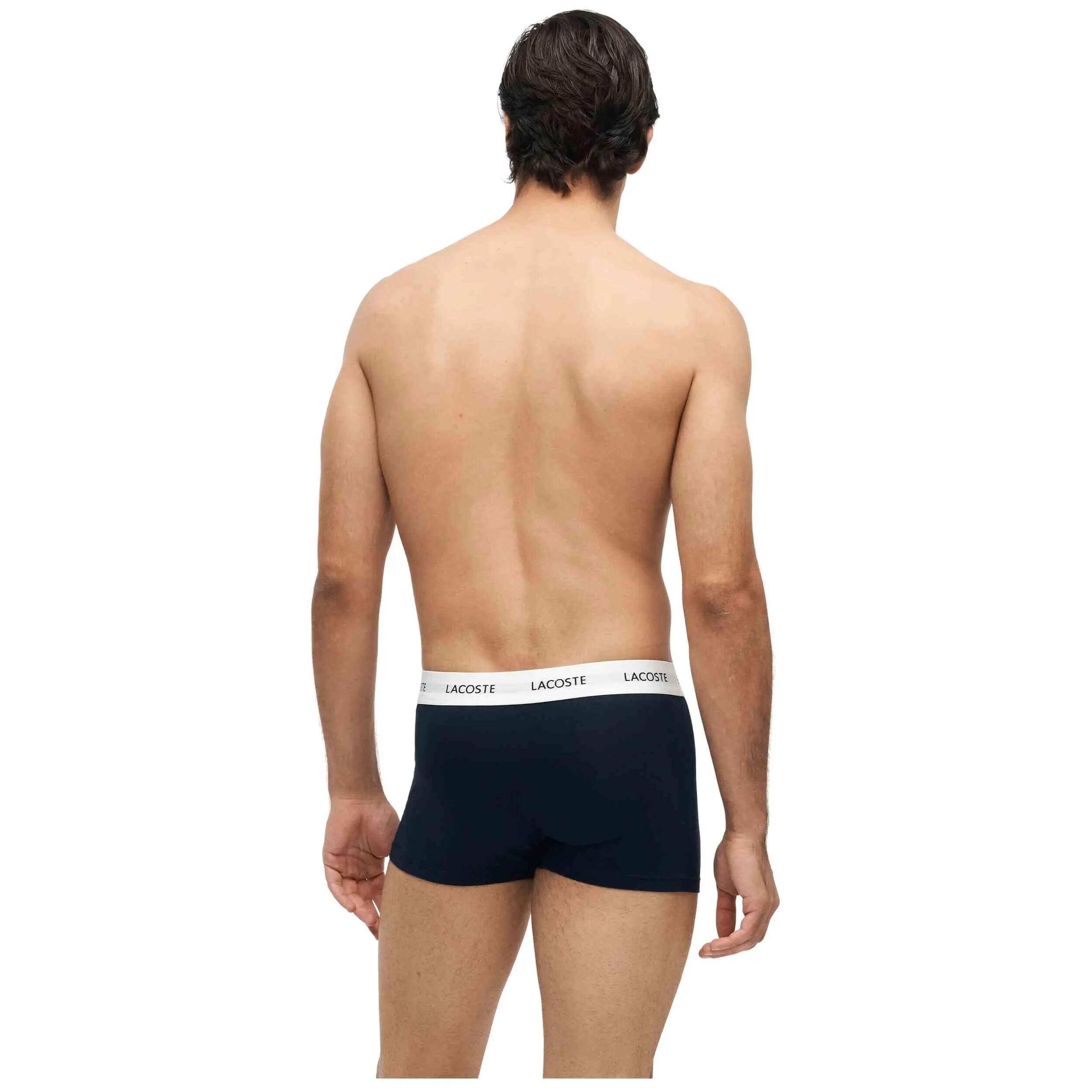 Pacote de cuecas Lacoste modelo 124-16007085883736 para homem 4/5