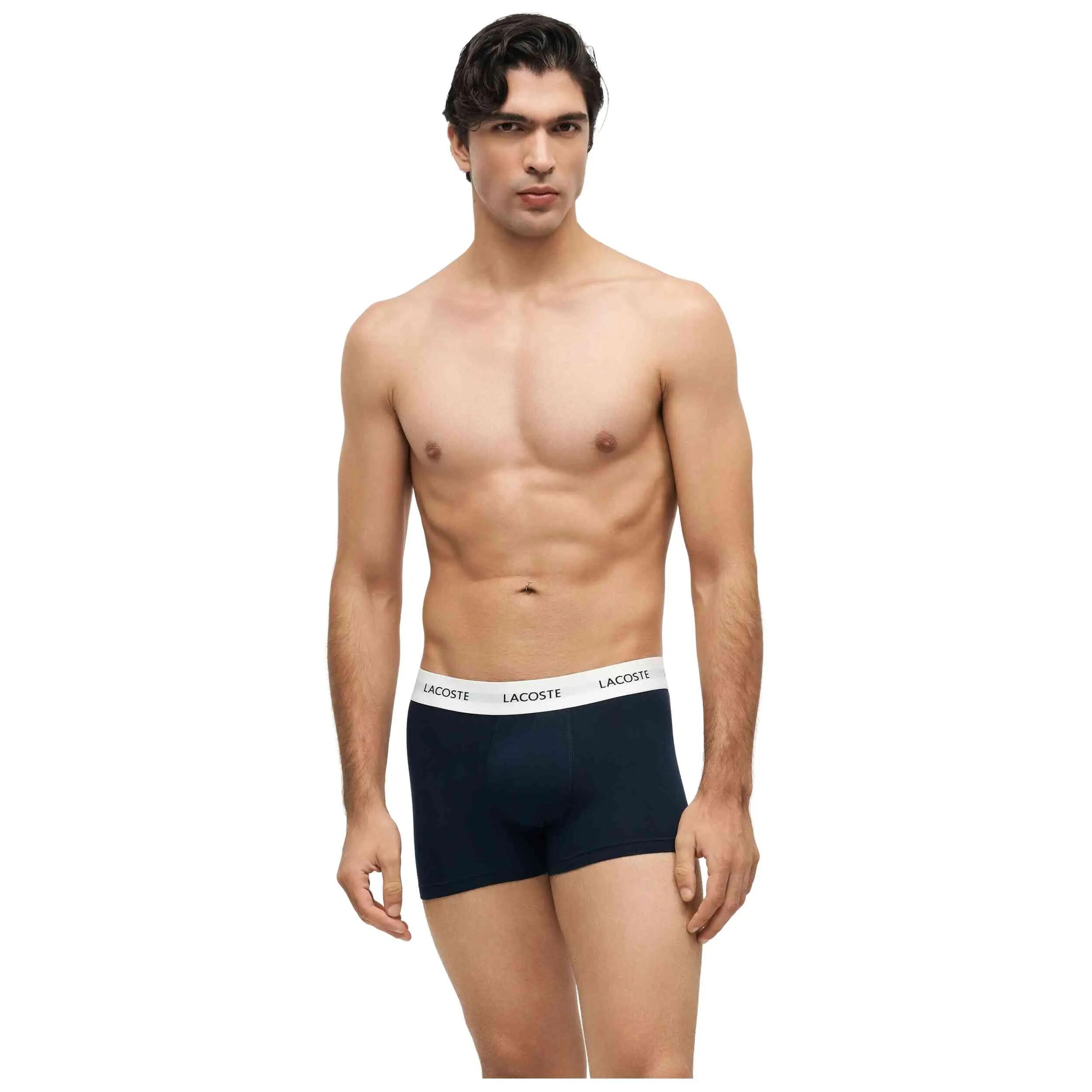 Pacote de cuecas Lacoste modelo 124-16007085883736 para homem 3/5