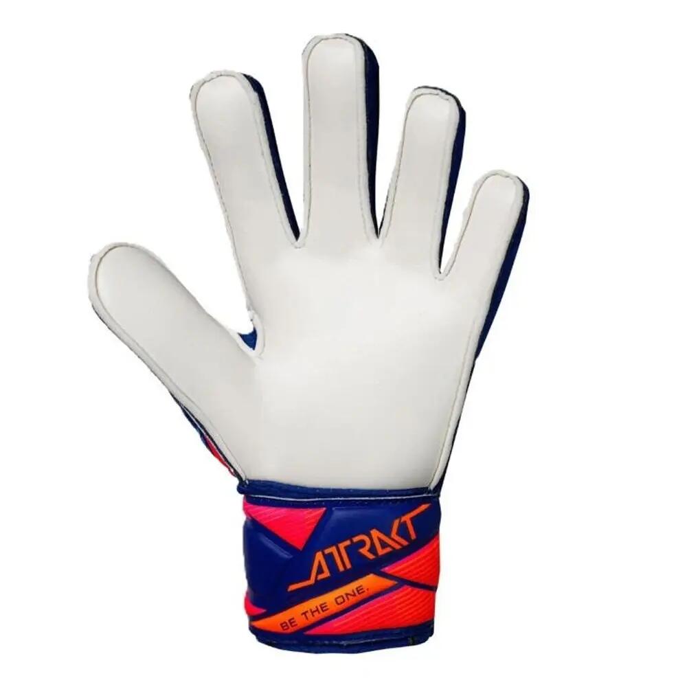 Guanti Da Portiere Bambini Reusch Attrakt Solid Blu 2/3