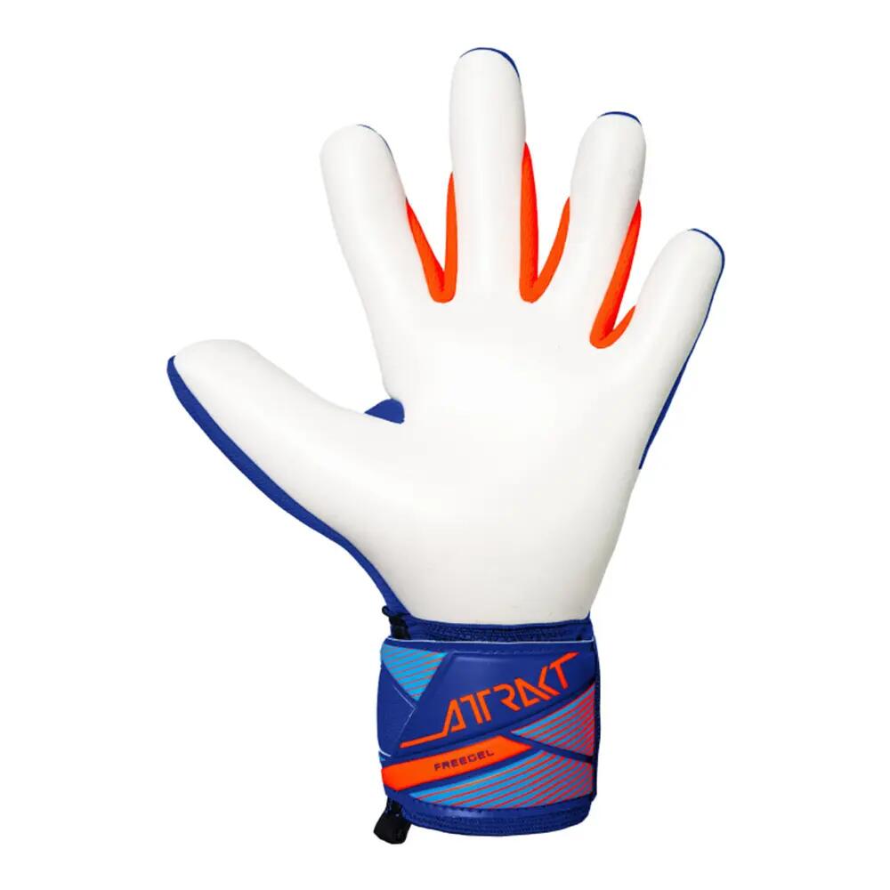 Guanti Da Portiere Adulto Unisex Reusch Attrakt Freegel Blu 2/4