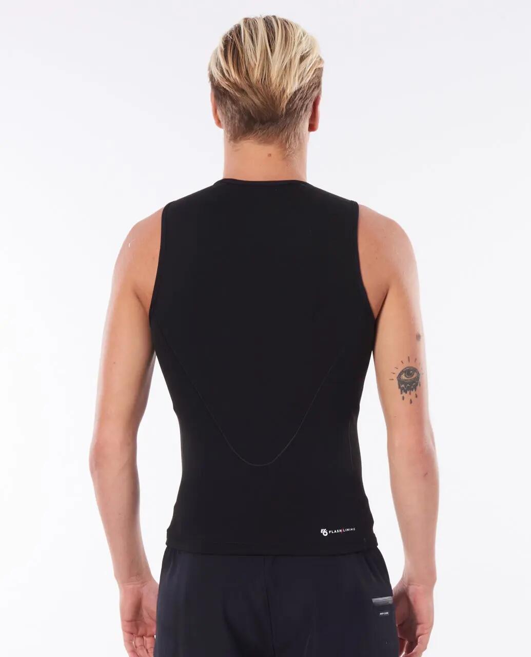 Top de neoprene Homem Flashbomb 0,5 mm sem mangas - Preto 4/5