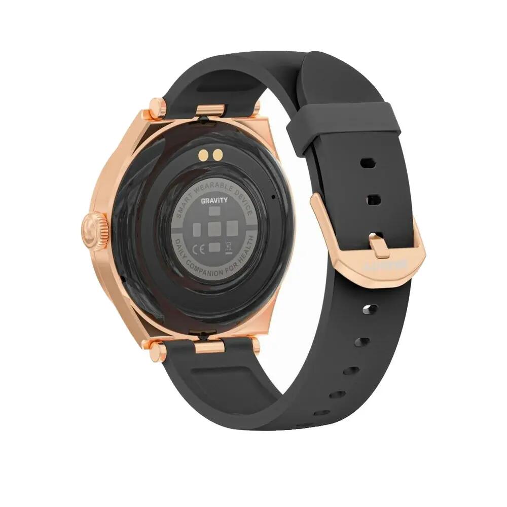 Montre connectée Gravity GT25-3 Or Rose/Noir 4/5