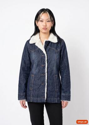 Second life - vintage helly hansen blue winter coats women s