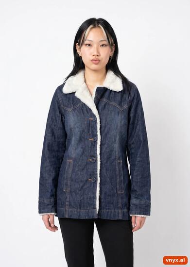 Second Life - Vintage Helly Hansen Blue Winter Coats Women S