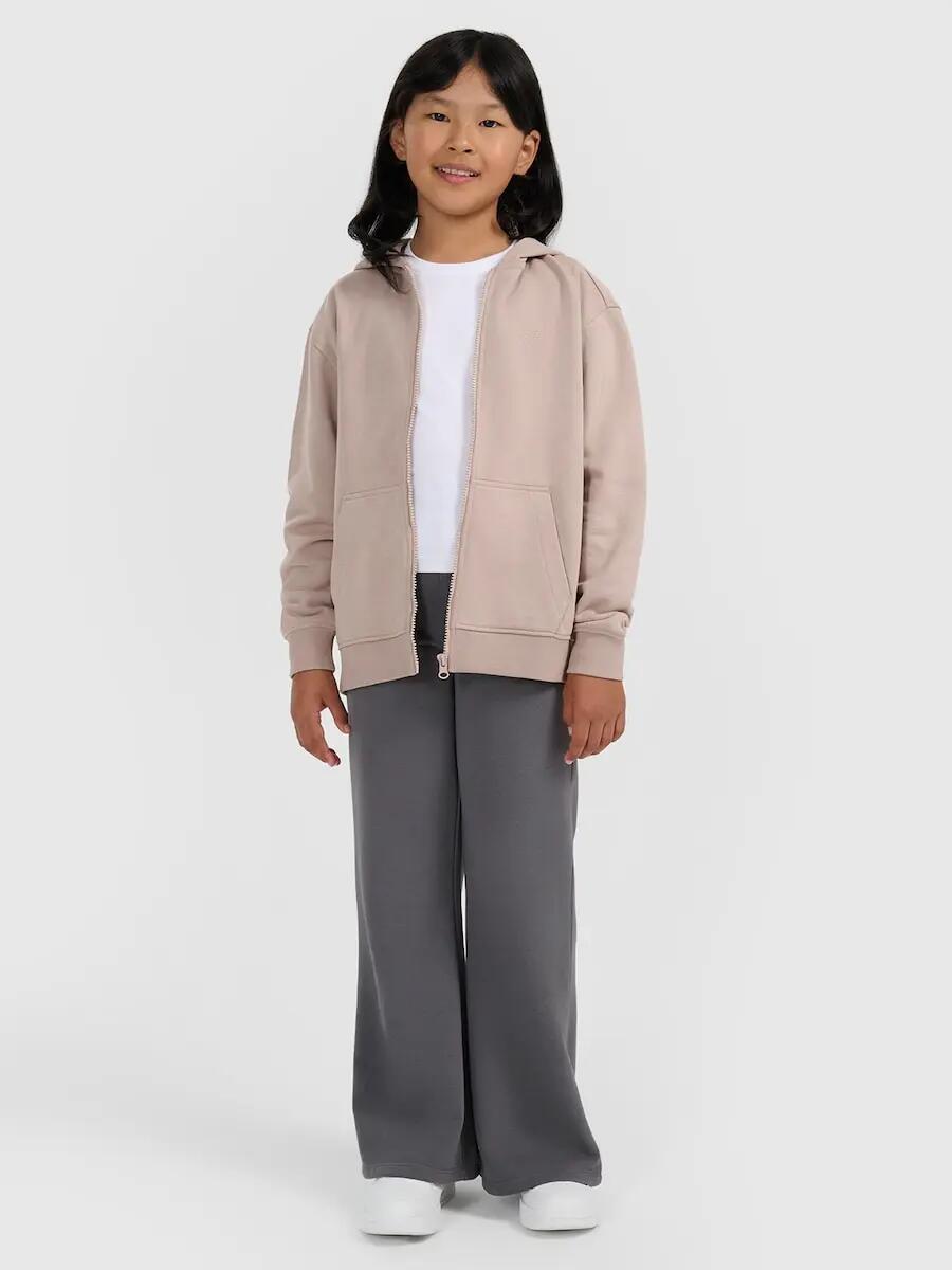 Bluza dresowa rozpinana z kapturem dziewczęca 4F 4FJRAW25TSWSF2466 7/7