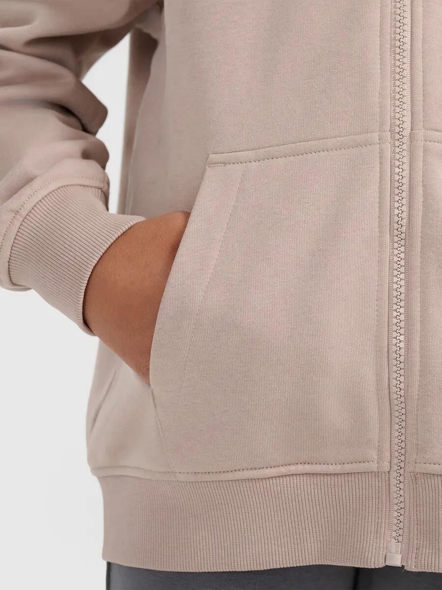 Bluza dresowa rozpinana z kapturem dziewczęca 4F 4FJRAW25TSWSF2466 4/7