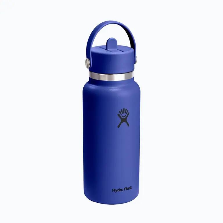 Bottiglia d'acqua Hydro Flask Wide Flex — Blu 2/4