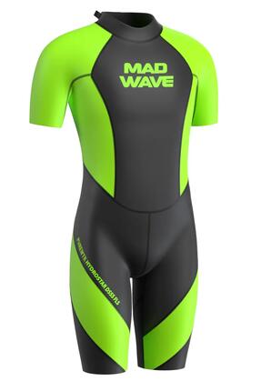 Combinaison courte Hydrostar DSSS STY pour homme Mad Wave, 3/2 mm, noir