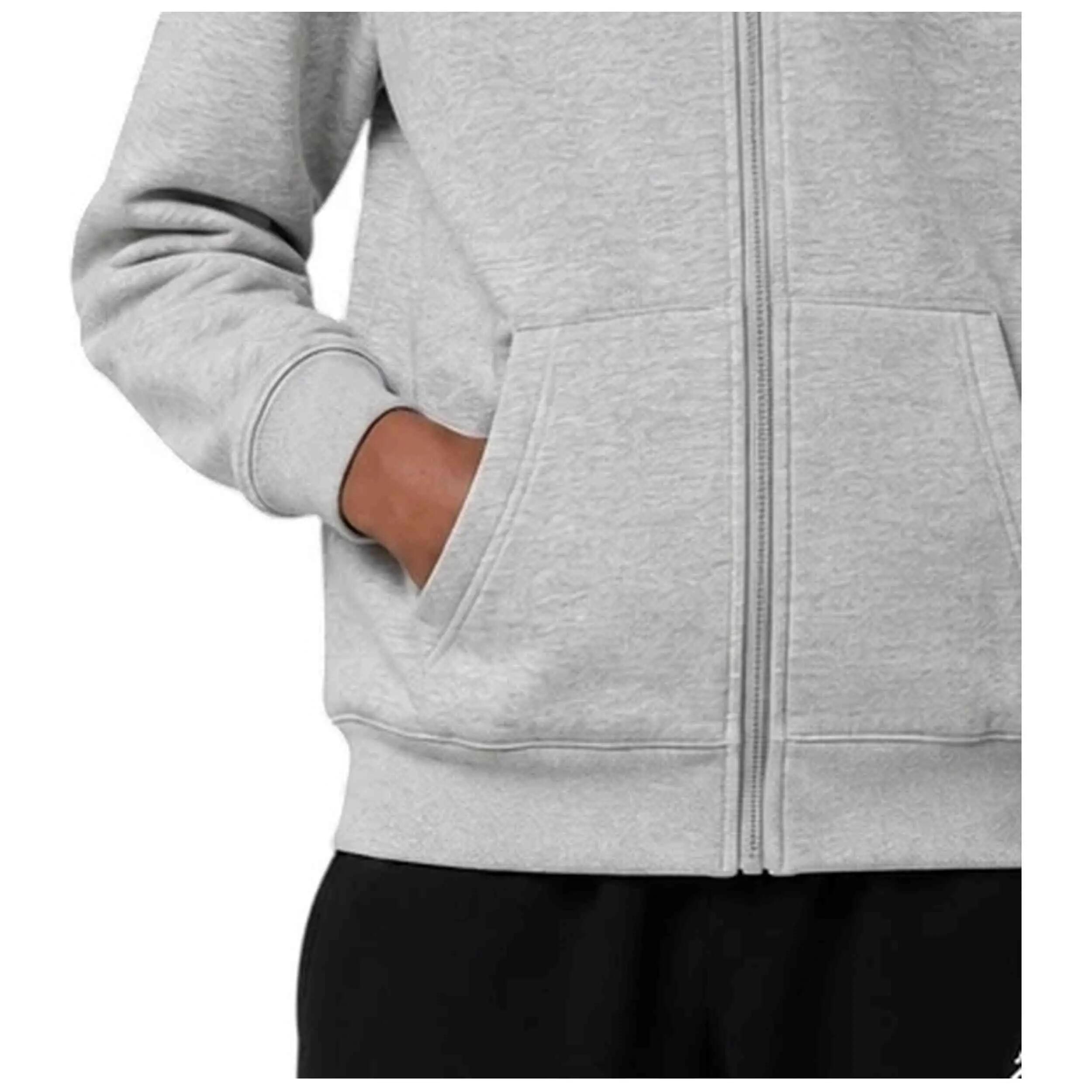 Kapuzenpullover Jordan Modell Jumpman Essential Fleece Full-Zip "Grey für jungen 4/5