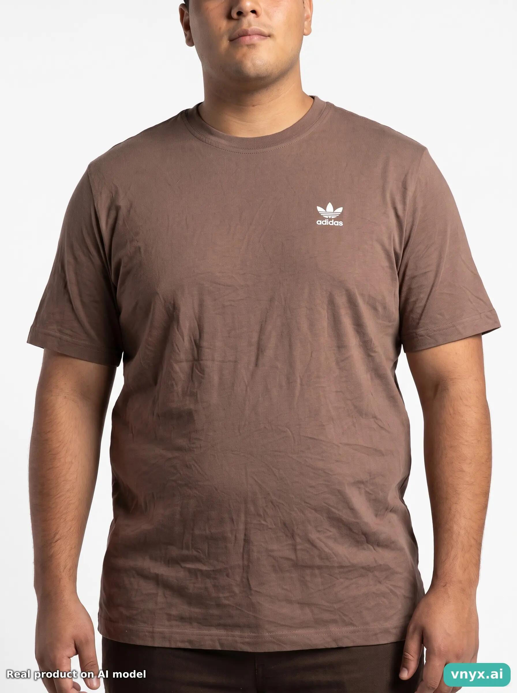 Second Life - Vintage adidas Brown T-Shirts Men L 5/5