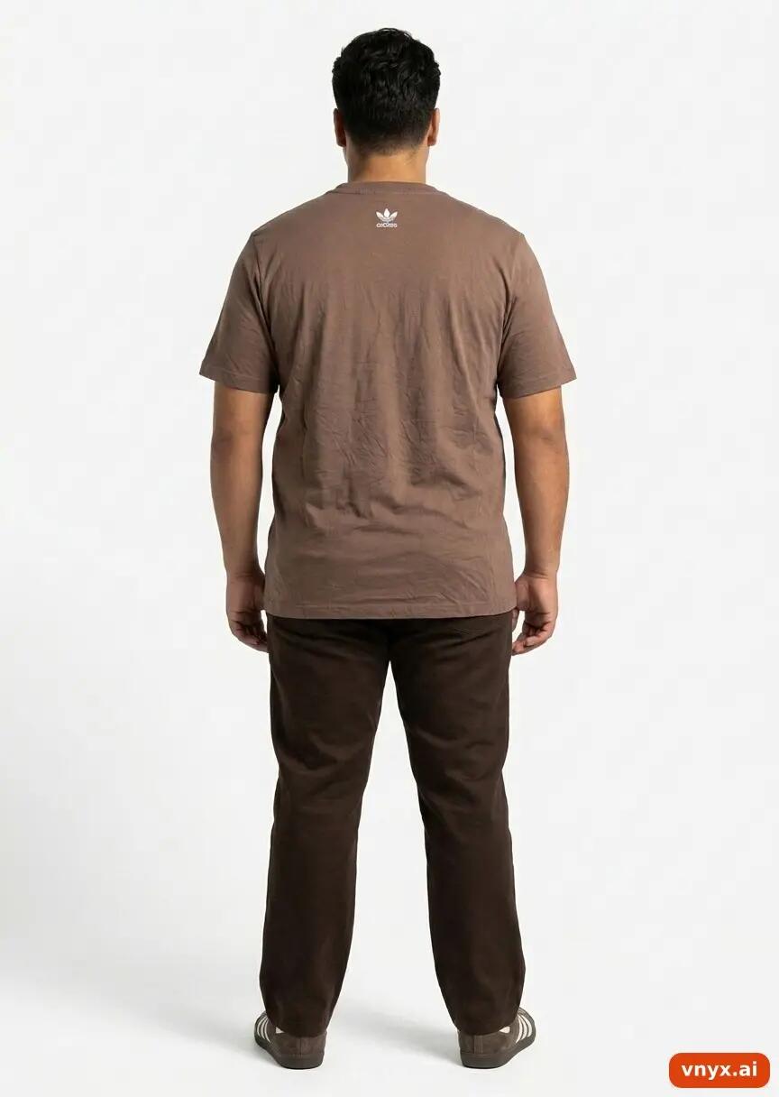 Second Life - Vintage adidas Brown T-Shirts Men L 3/5