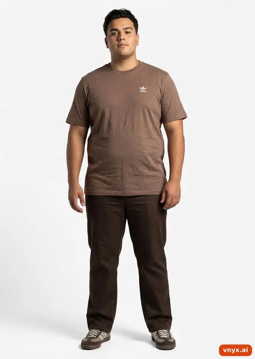 Second Life - Vintage adidas Brown T-Shirts Men L 2/5