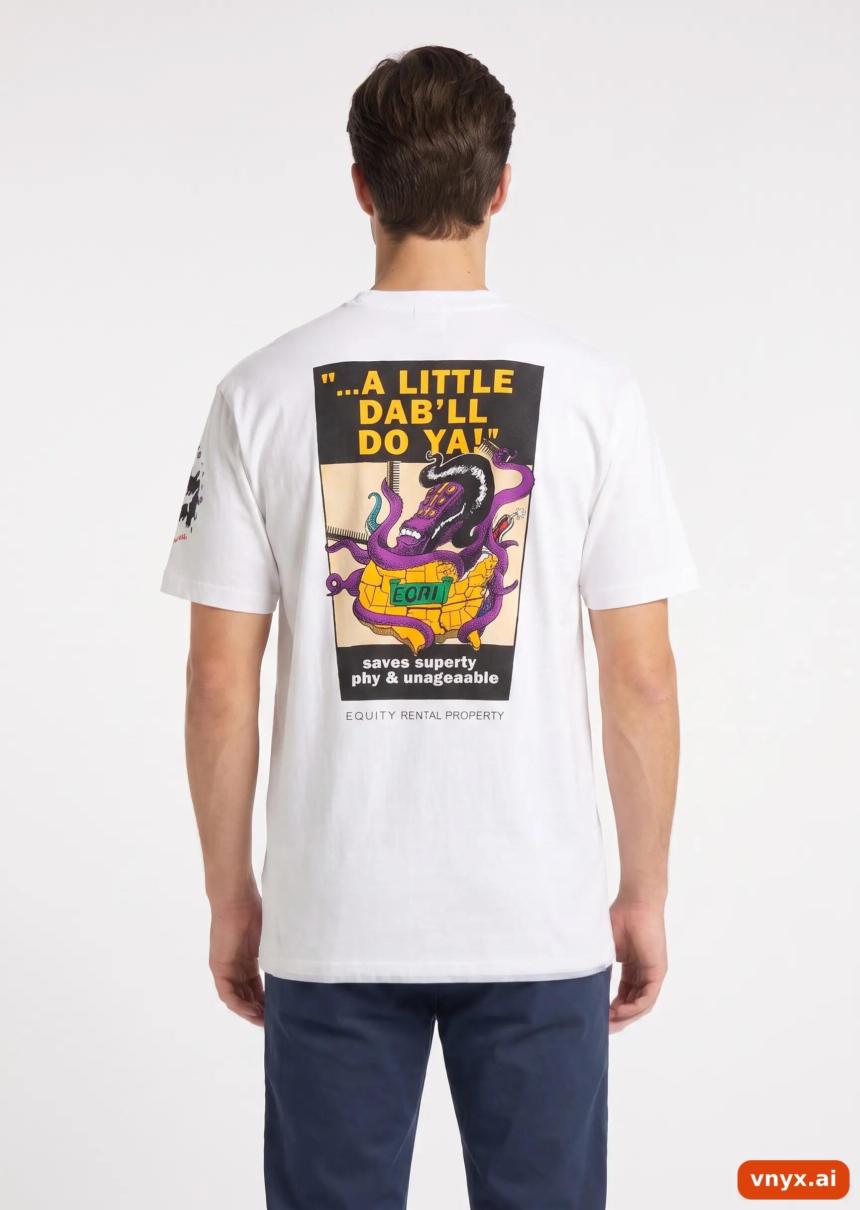 Second Life - Vintage Fruit of the Loom Pristine White T-Shirt Men XL 2/5