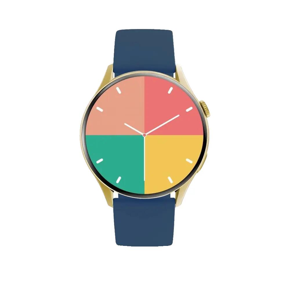 Montre connectée Gravity GT11-4 Or/Bleu silicone 7/10