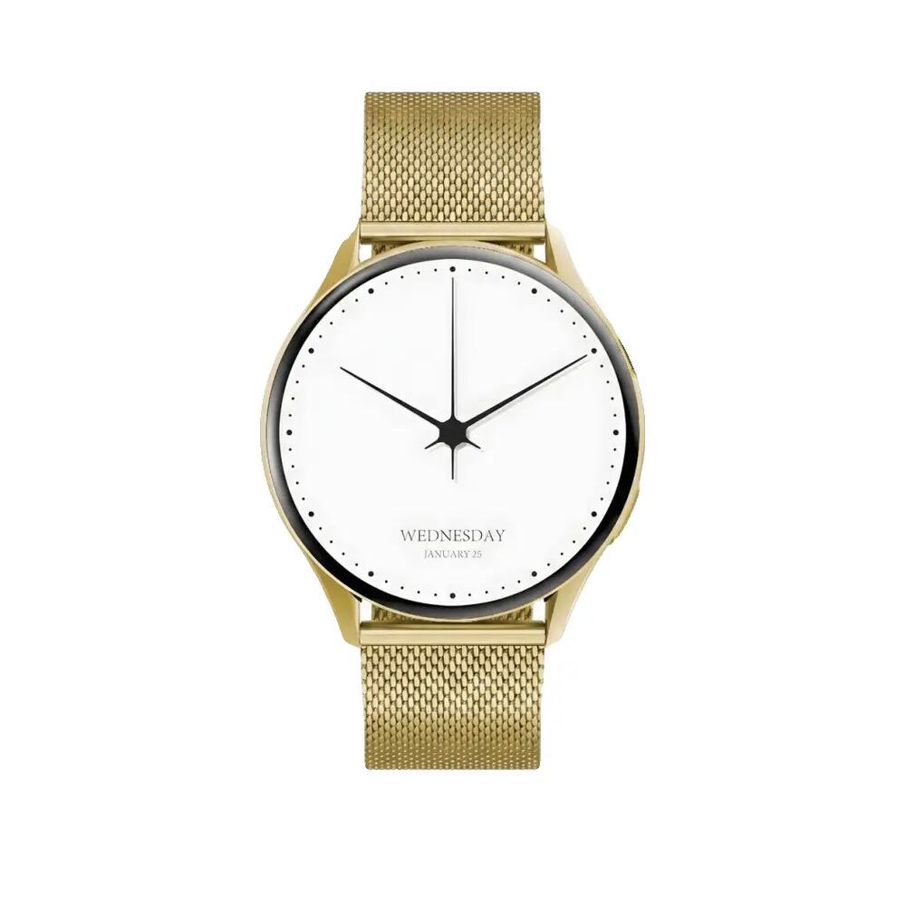 Montre connectée Gravity GT11-4 Or/Bleu silicone 6/10