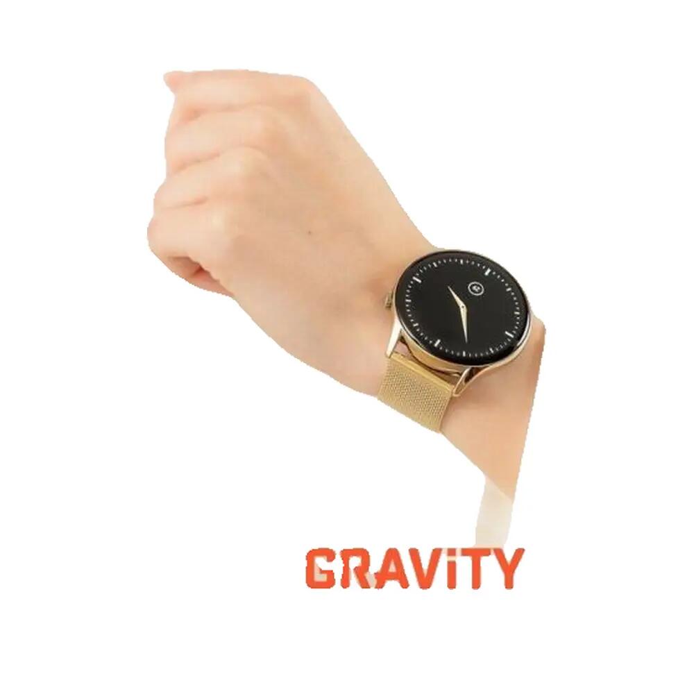 Montre connectée Gravity GT11-4 Or/Bleu silicone 2/10