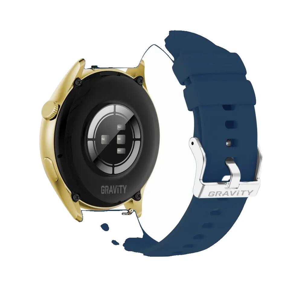 Montre connectée Gravity GT11-4 Or/Bleu silicone 10/10