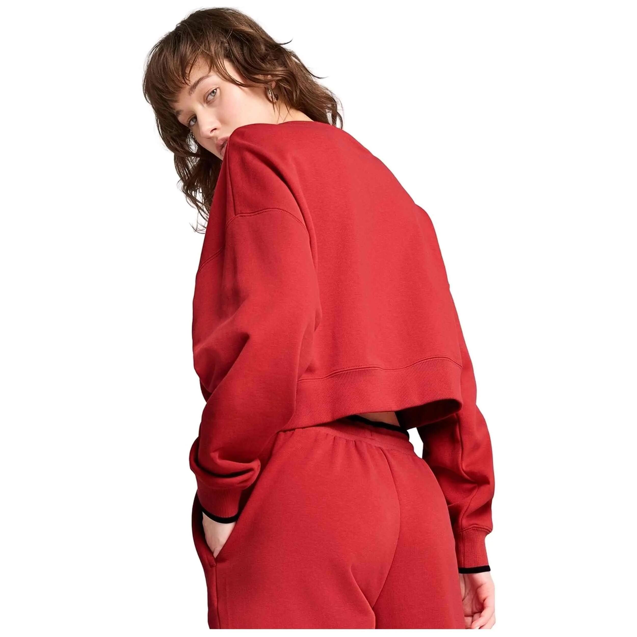Felpa Puma modello ROAD TO UNITY "Red Fire" per donne 2/5