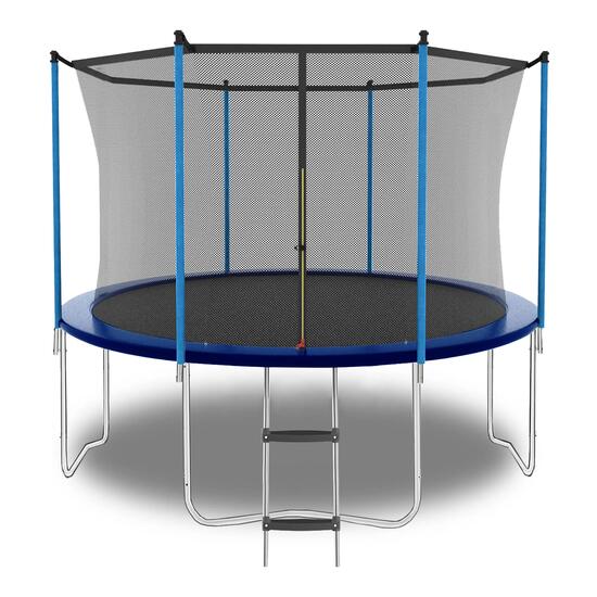 Trampoline de 2,4 m (8 pi), trampoline d'extérieur, avec filet de sécurité et éc