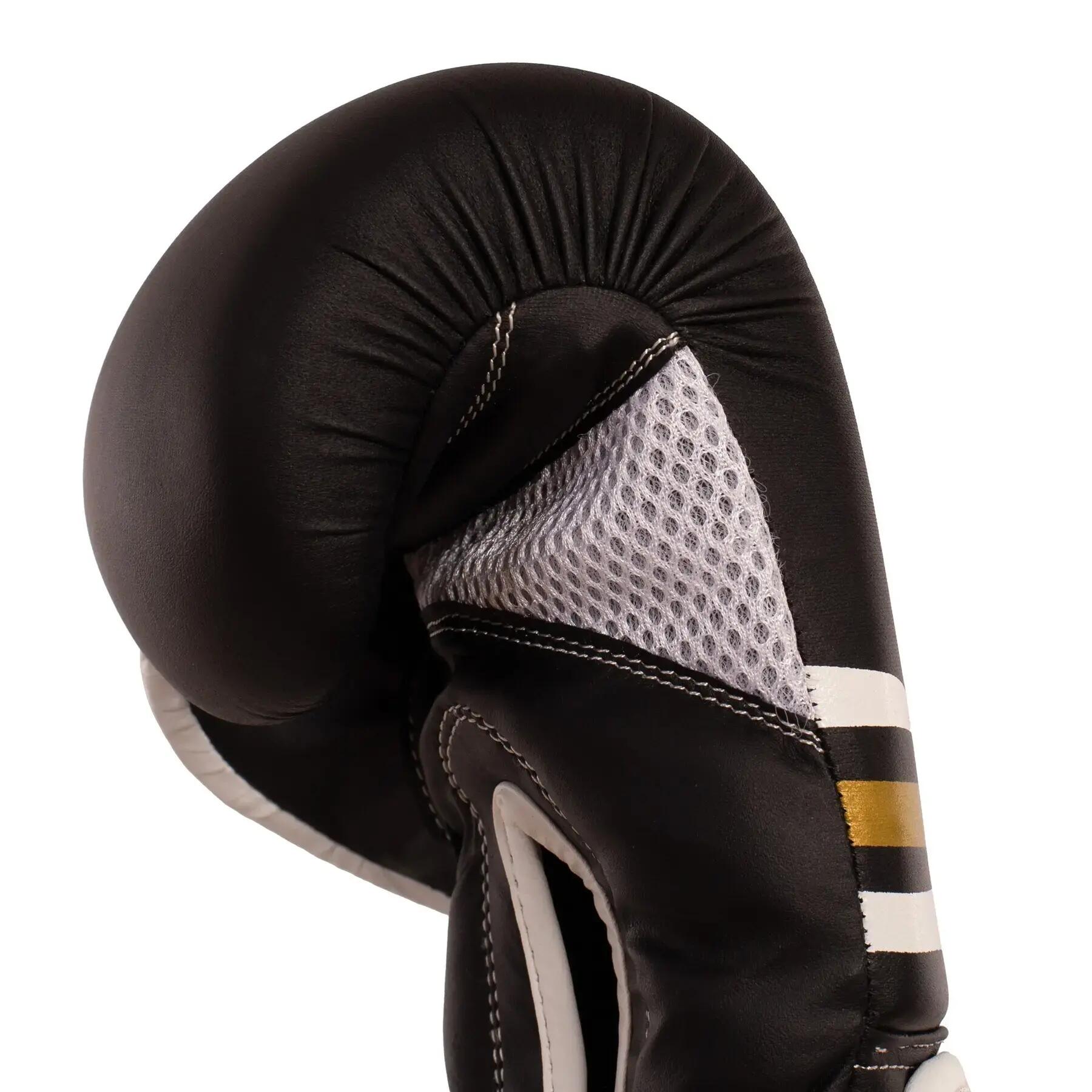 Bokshandschoenen Fullboxing Tornado Negro/Dorado 2/3