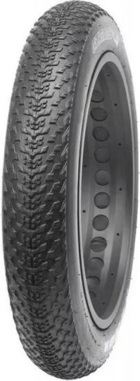 Fatbike band Kenda Gigas 20'' Tubetype Rigide Zwart