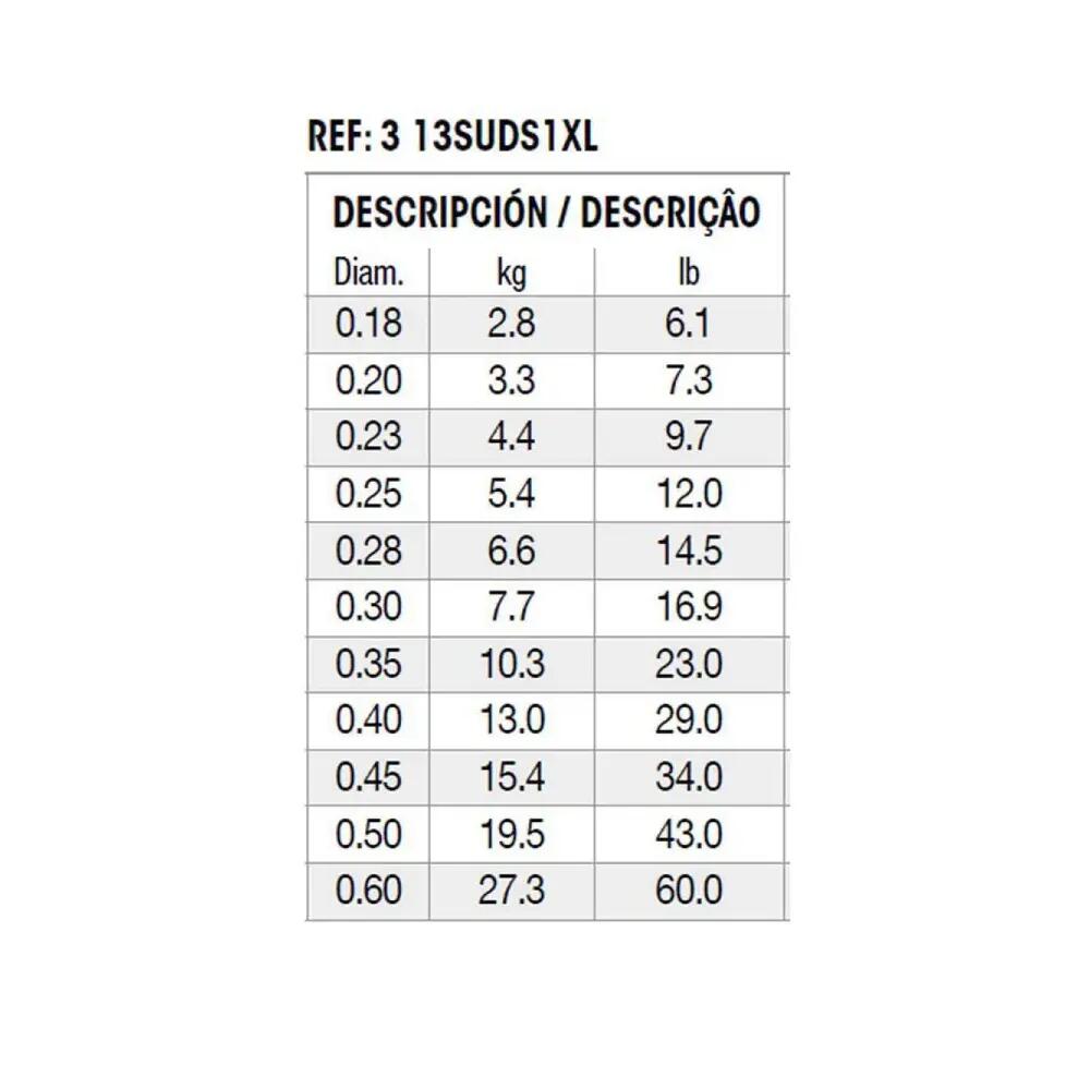 Fil monofilamento Sufix XL Strong Platinum 2/2