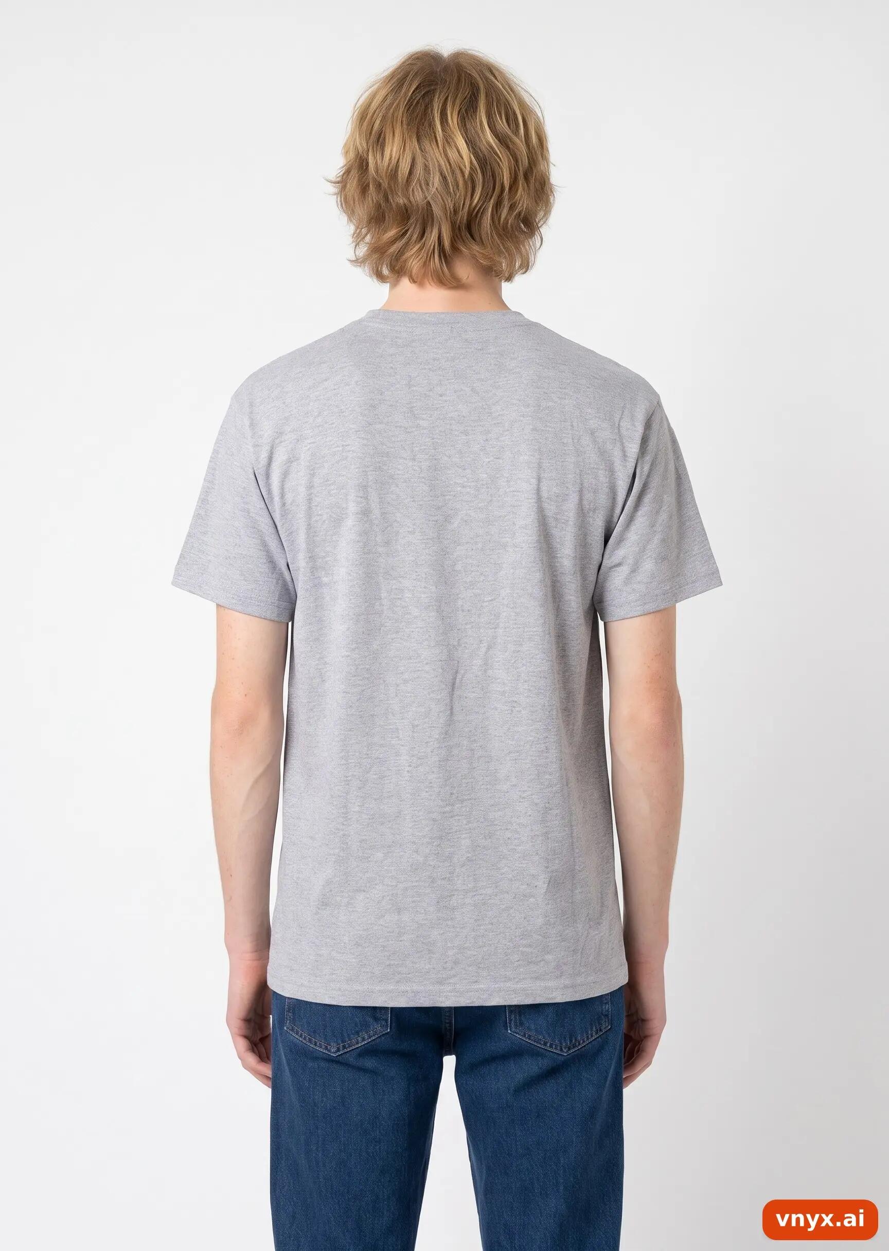Second Life - Vintage Fruit of the Loom Grey T-Shirts Men M 2/5