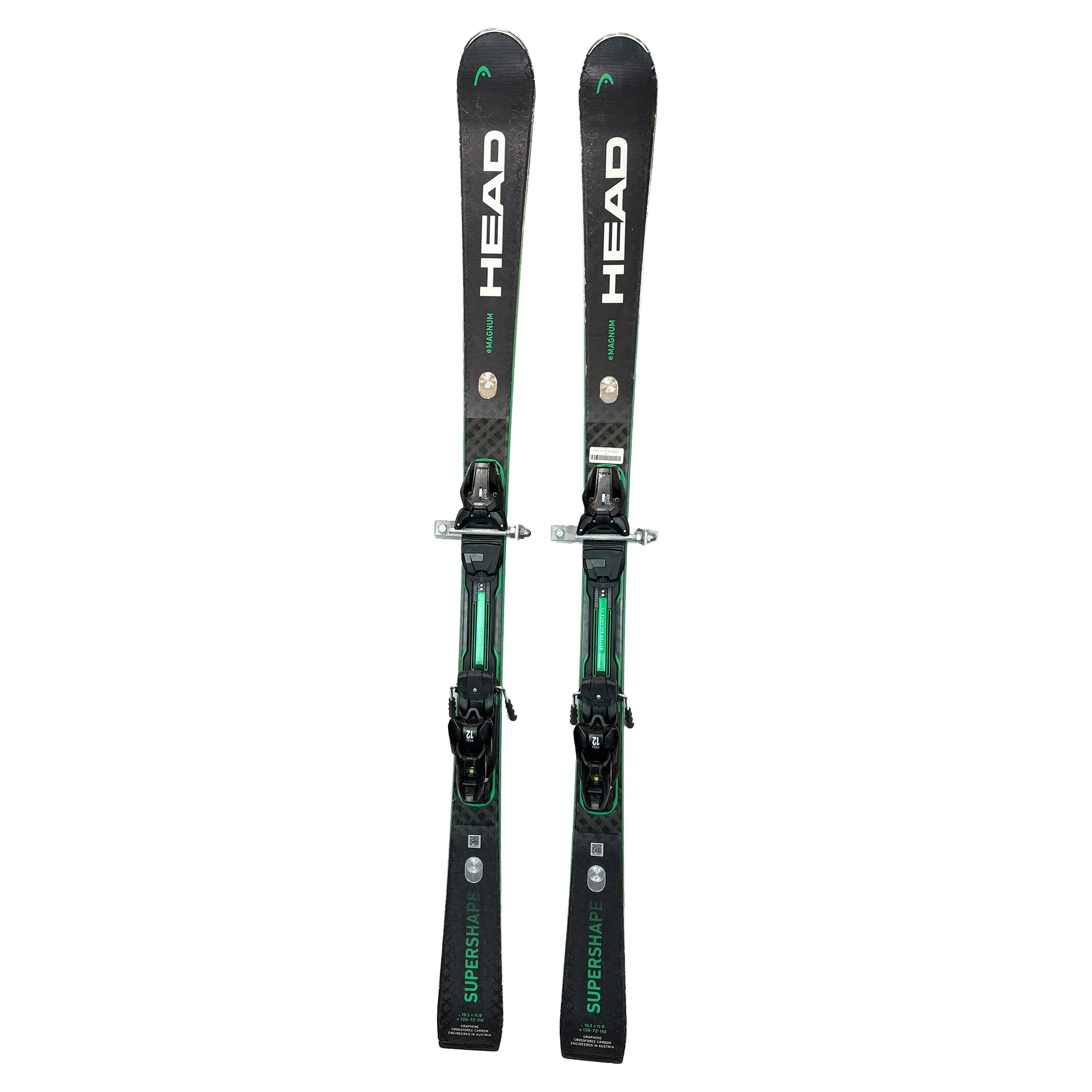 Tweedehands - Ski's Head Supershape e-Magnum + PRD 12 GW Bindingen - 163 3/6