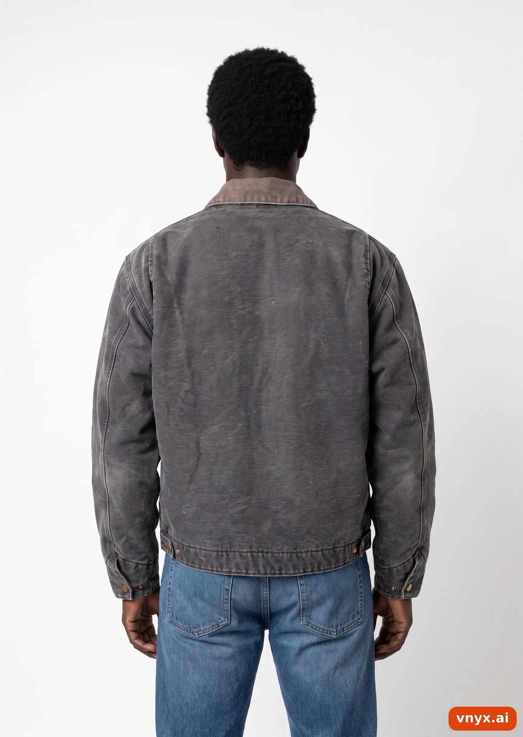 Second Life - Vintage Carhartt Charcoal Outdoor Jacket Men M 2/5