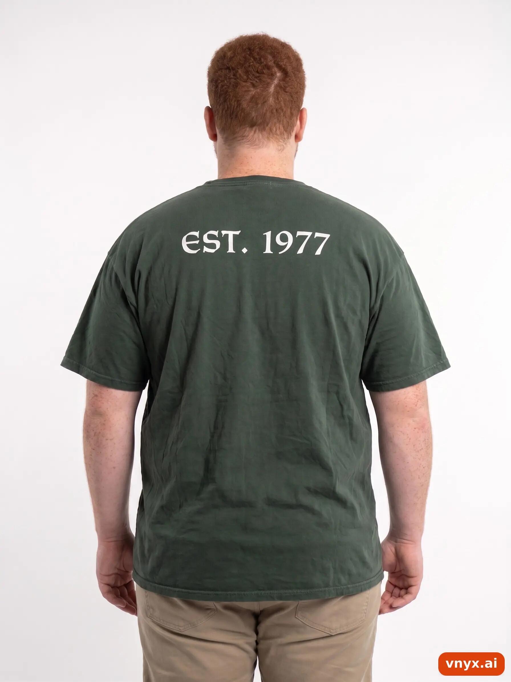 Second Life - Vintage Gildan Green T-Shirts Men XL 2/5