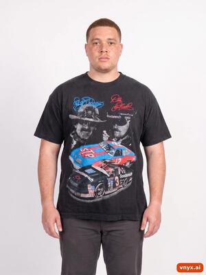 Second life - vintage fruit of the loom black t-shirts men xl