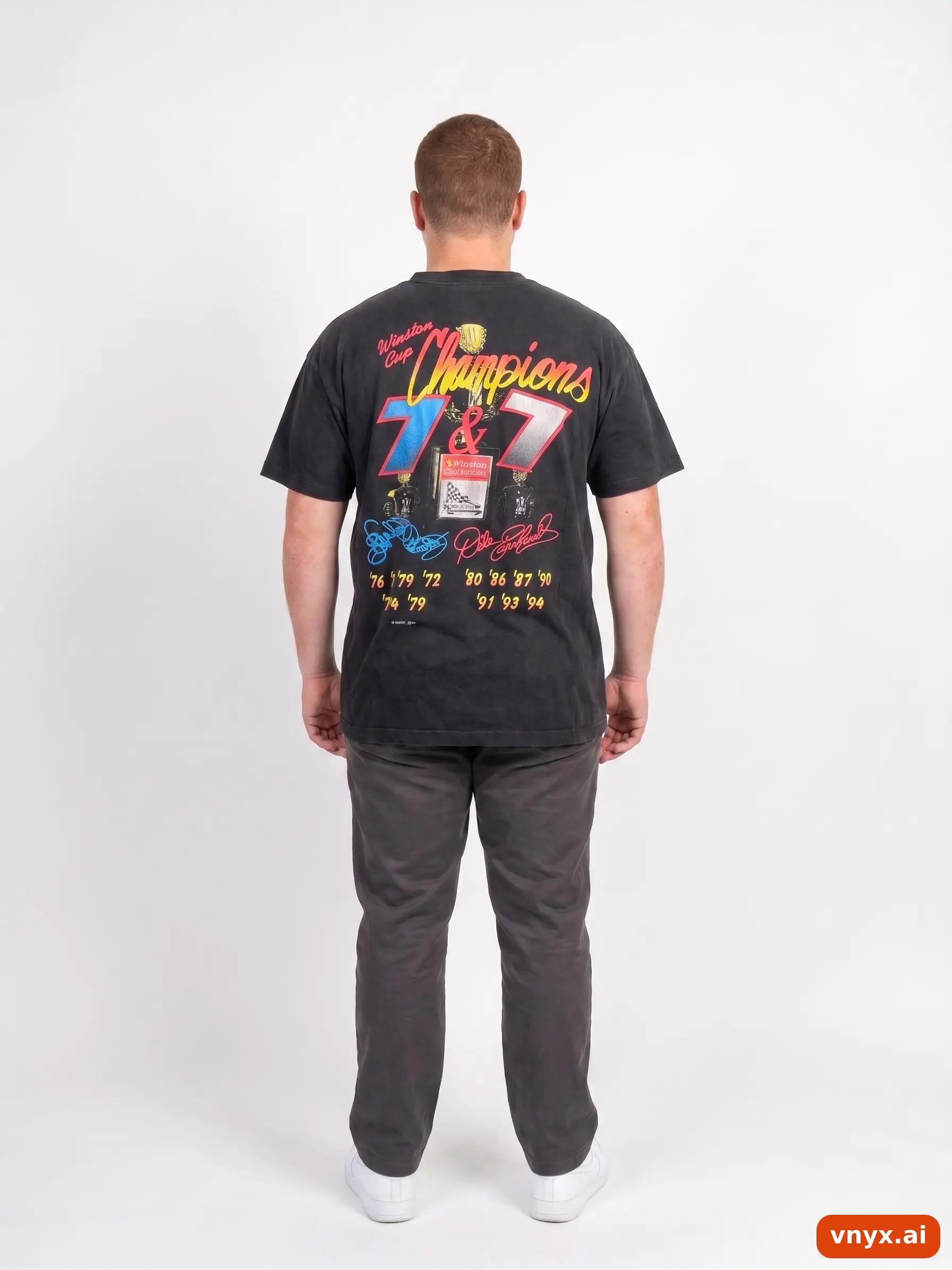 Second Life - Vintage Fruit of the Loom Black T-Shirts Men XL 4/5
