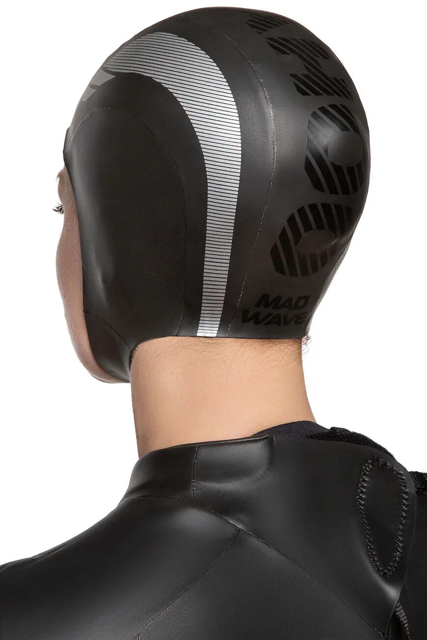 Mad Wave Wahoo Therm Glideskin neoprenen helm, 3 mm 4/6