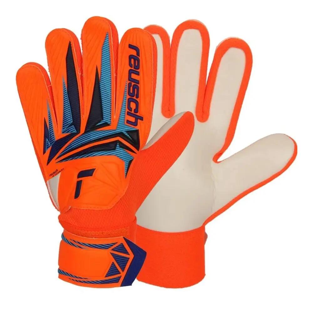 Guanti Da Portiere Bambini Reusch Attrakt Starter Solid Arancio 3/3