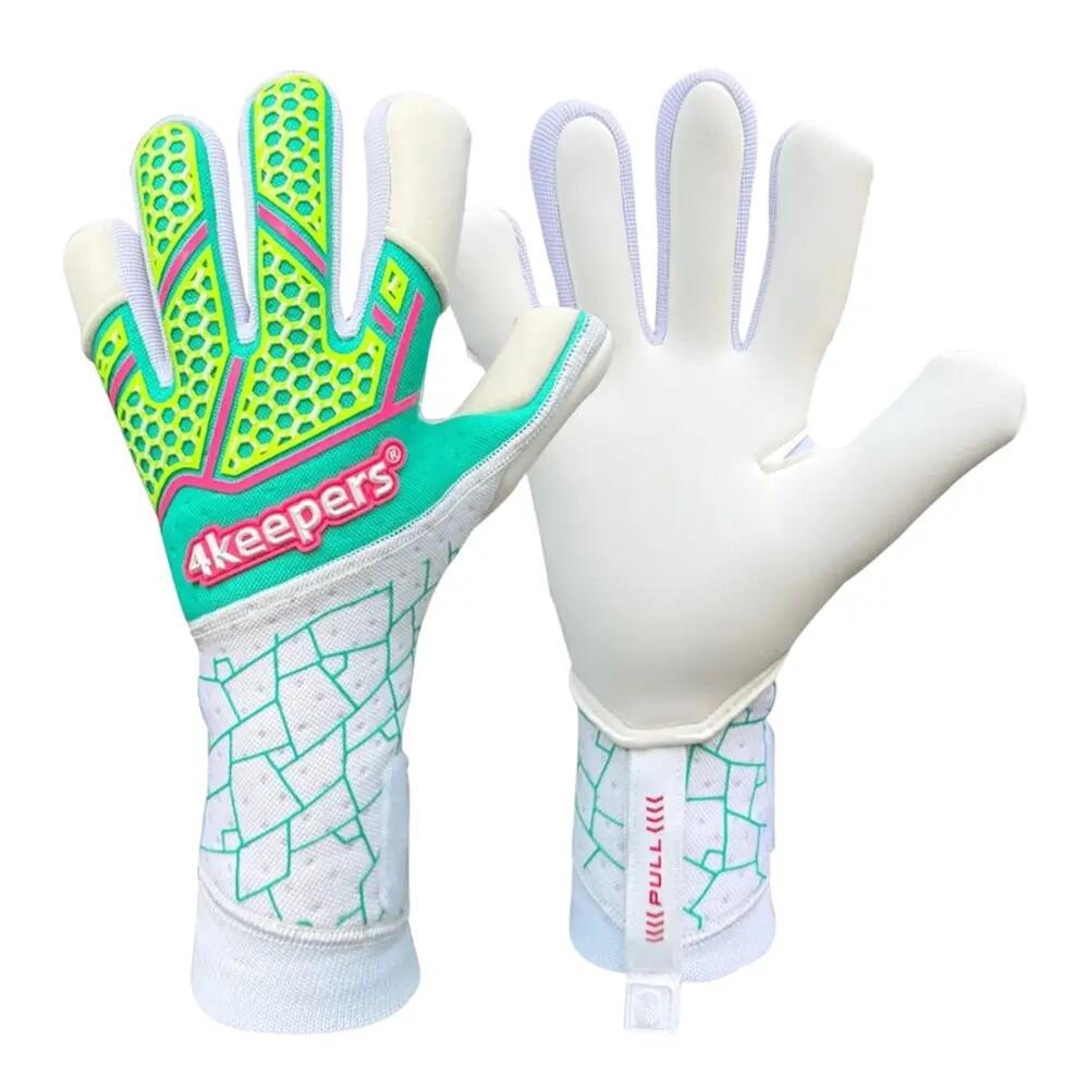 Guanti Da Portiere Bambini 4Keepers Neo Kraken Verde 3/4
