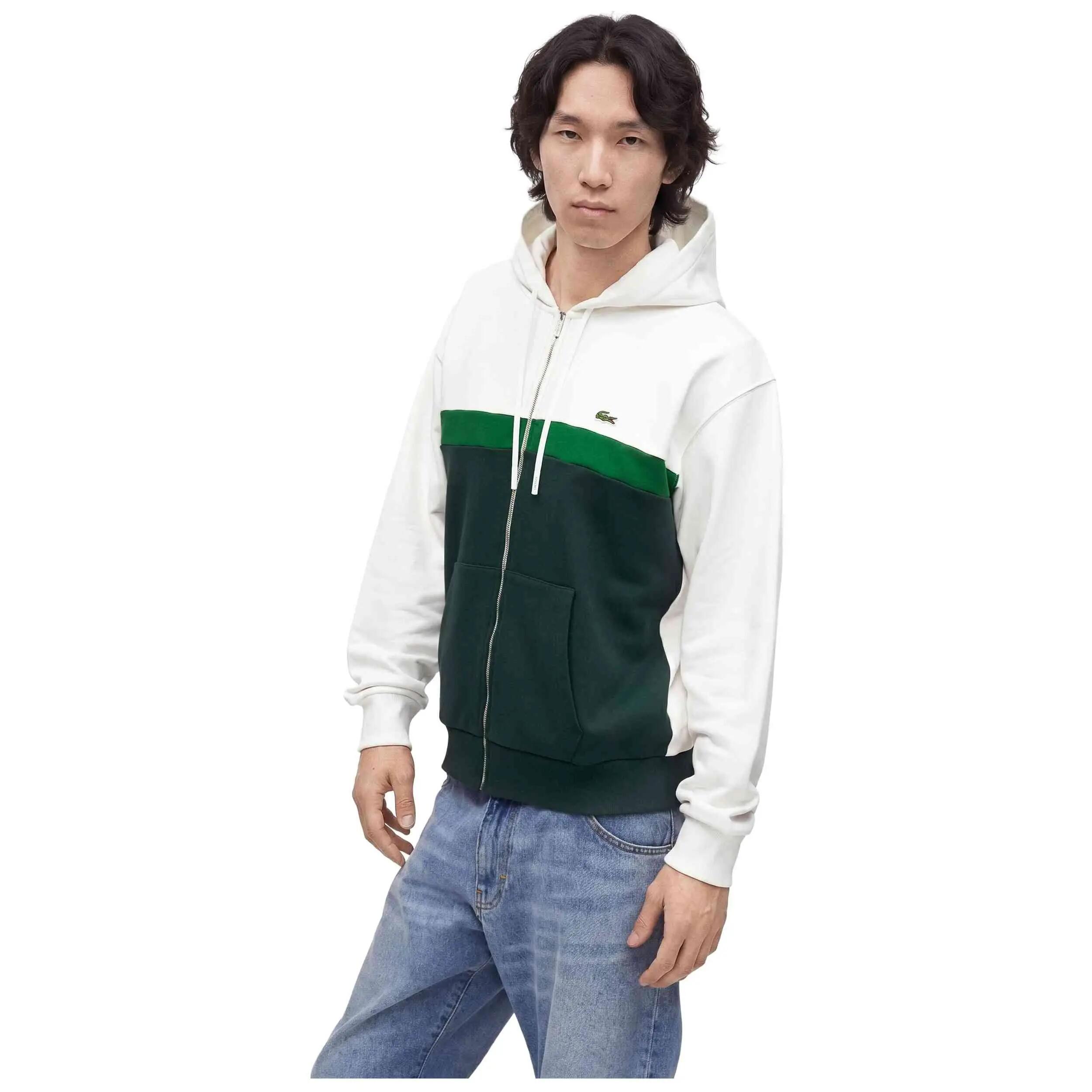 Felpa con cappuccio Lacoste modello SH2749-0LP per uomini 5/5