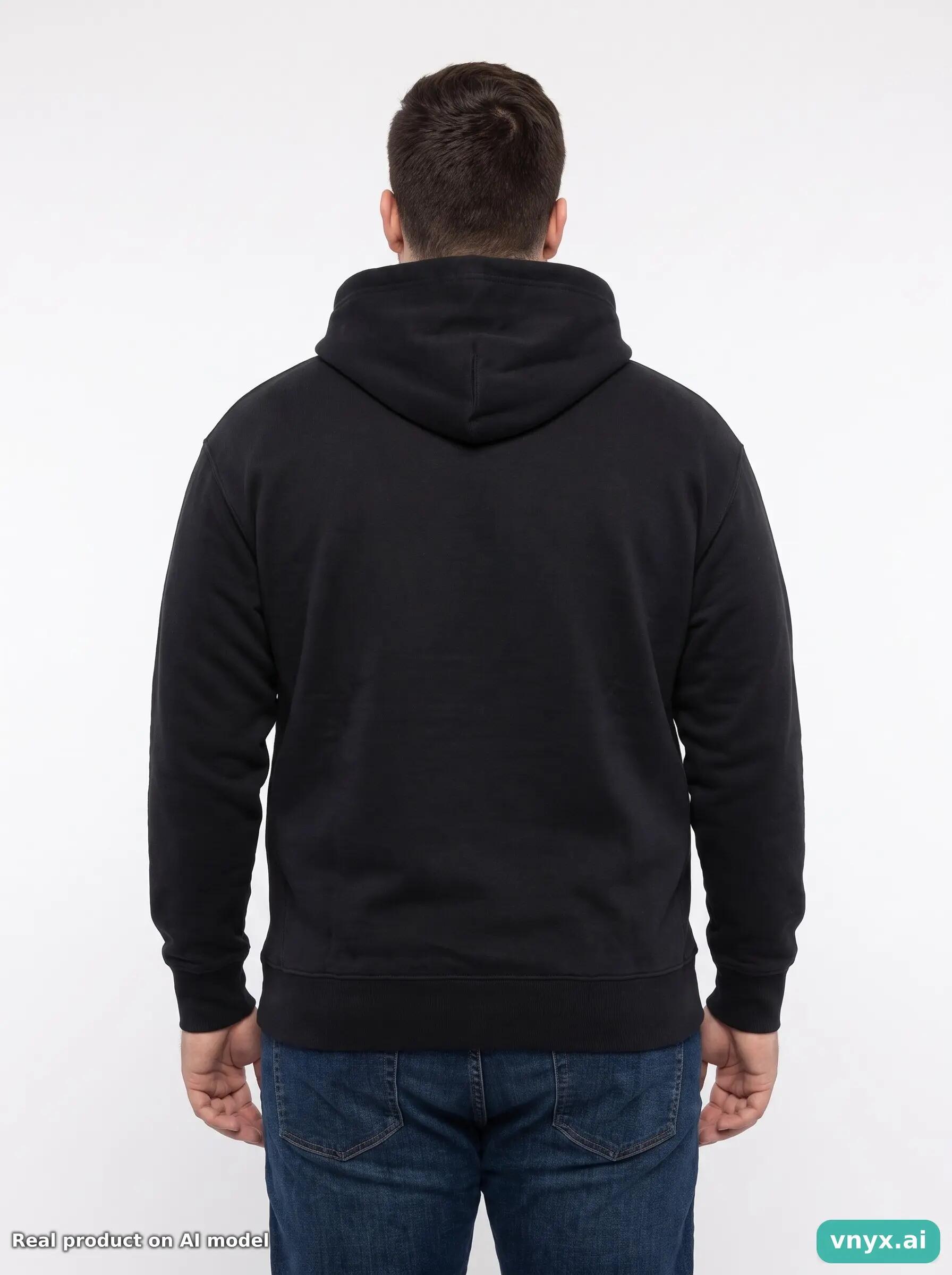Second Life - Vintage Champion Black Hoodies Men L 2/5