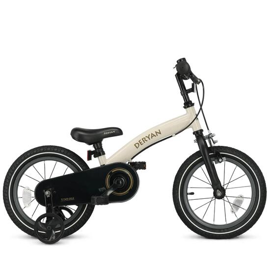 Luxe Kinderfahrrad 14 Zoll - 3-in-1 - Laufrad