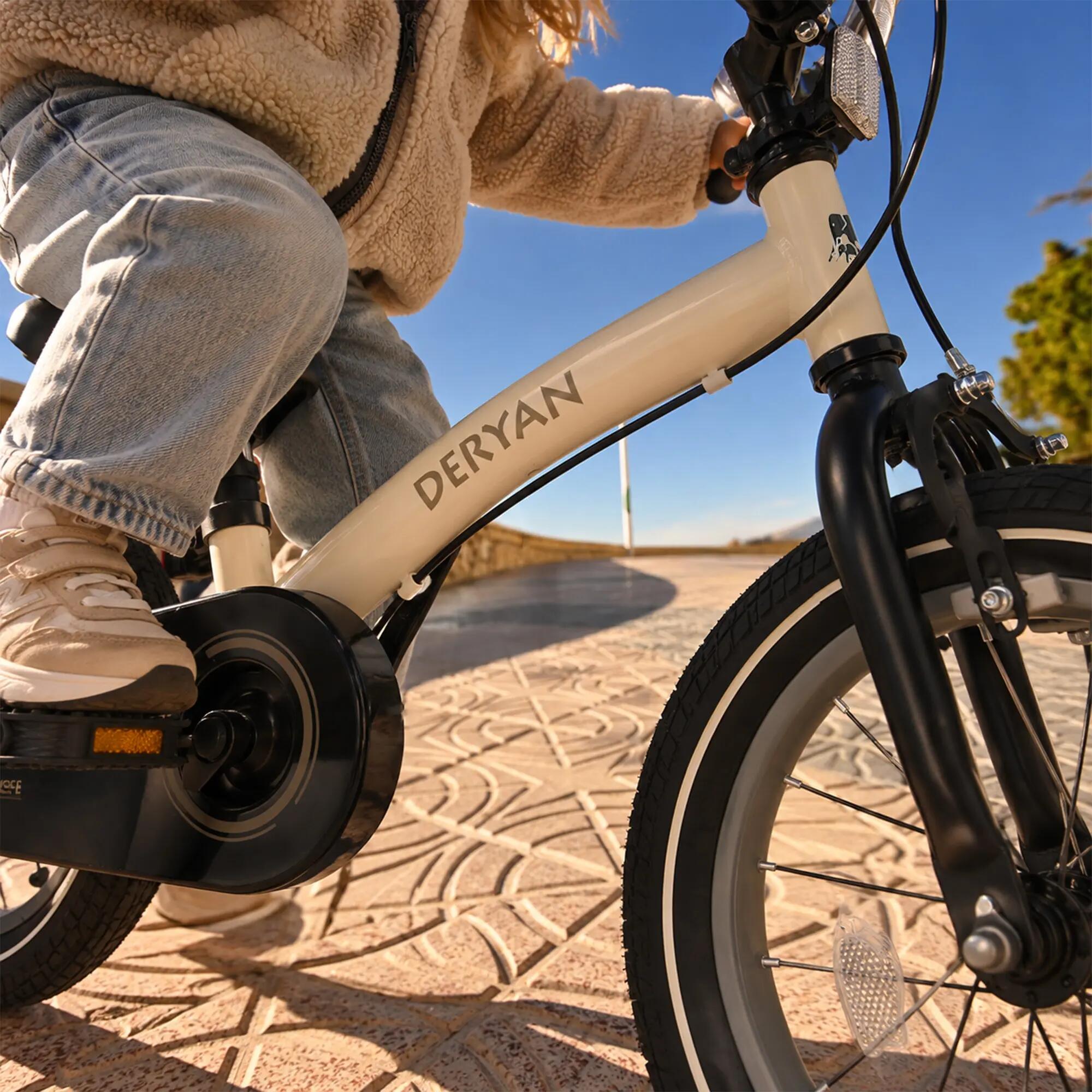 Luxe Kinderfiets 14 inch  3 in 1  Loopfiets 7/9