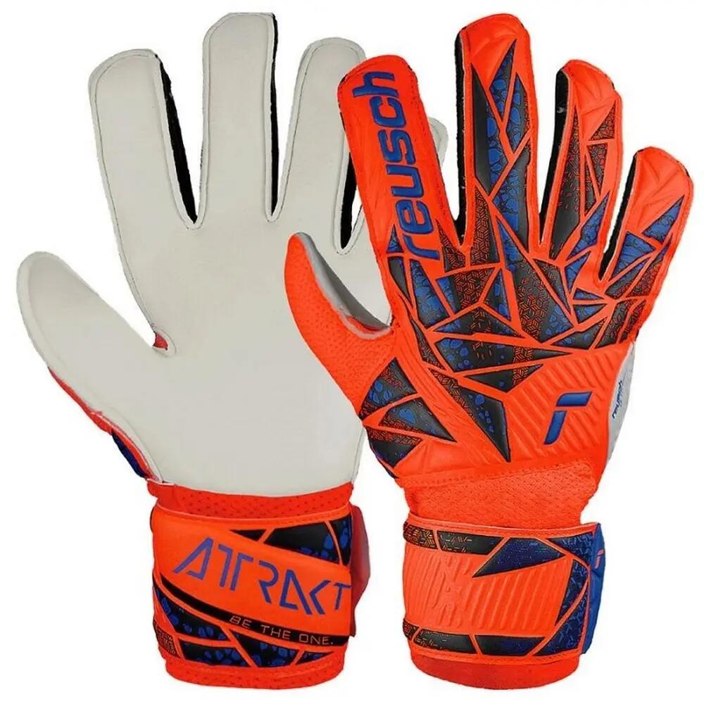 Guanti Da Portiere Bambini Reusch Attrakt Infinity Arancio 4/4