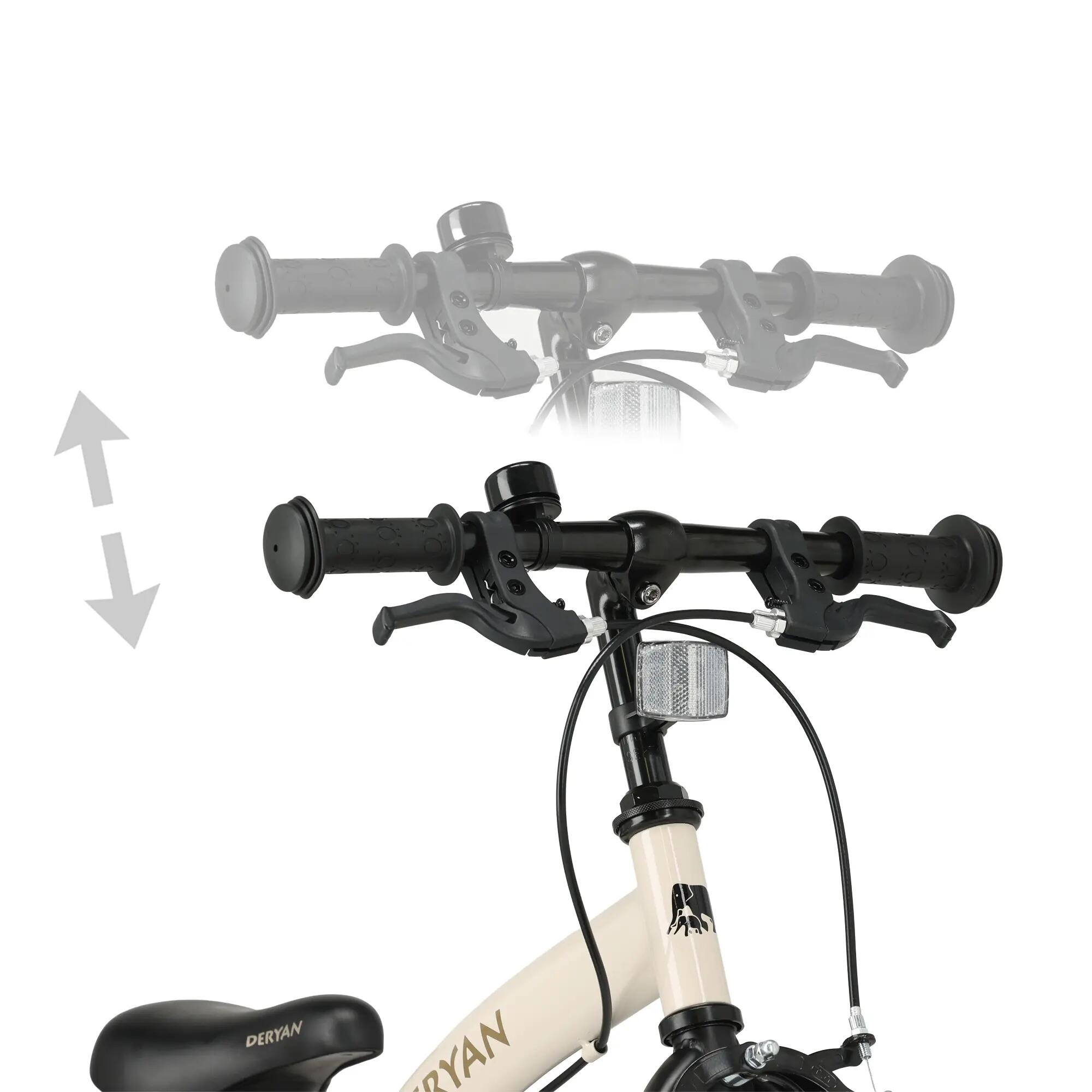 Luxe Kinderfiets 14 inch  3 in 1  Loopfiets 3/9