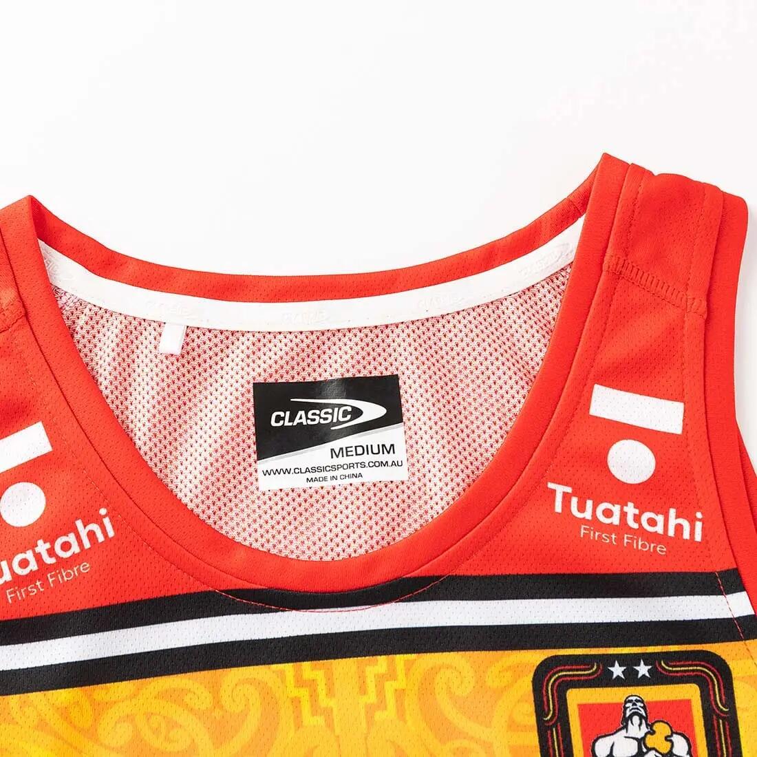 Canotta Allenamento Chiefs Pro Singlet 1 Nera, Rossa e Gialla 8/9