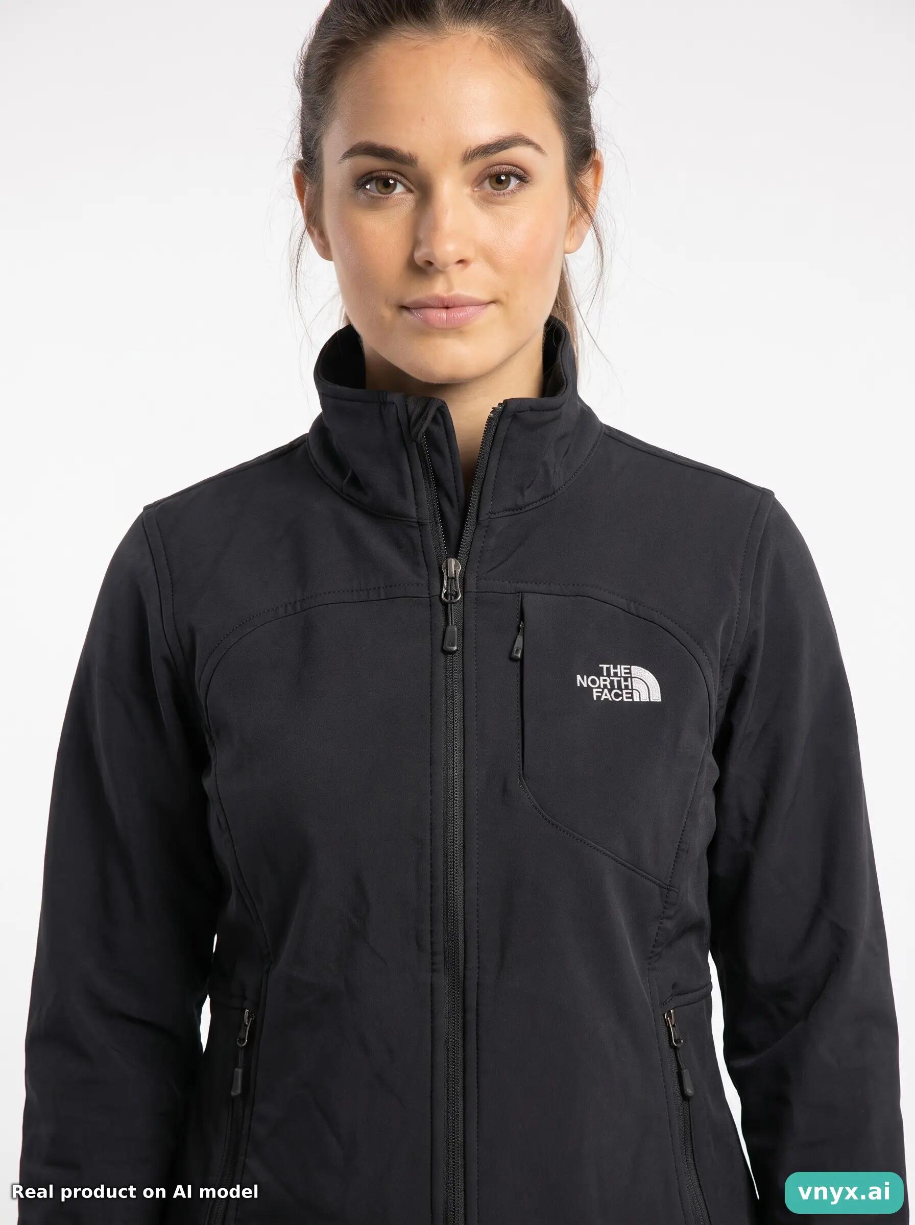 Second Life - Vintage The North Face Black Outdoor Jackets Women M 5/5