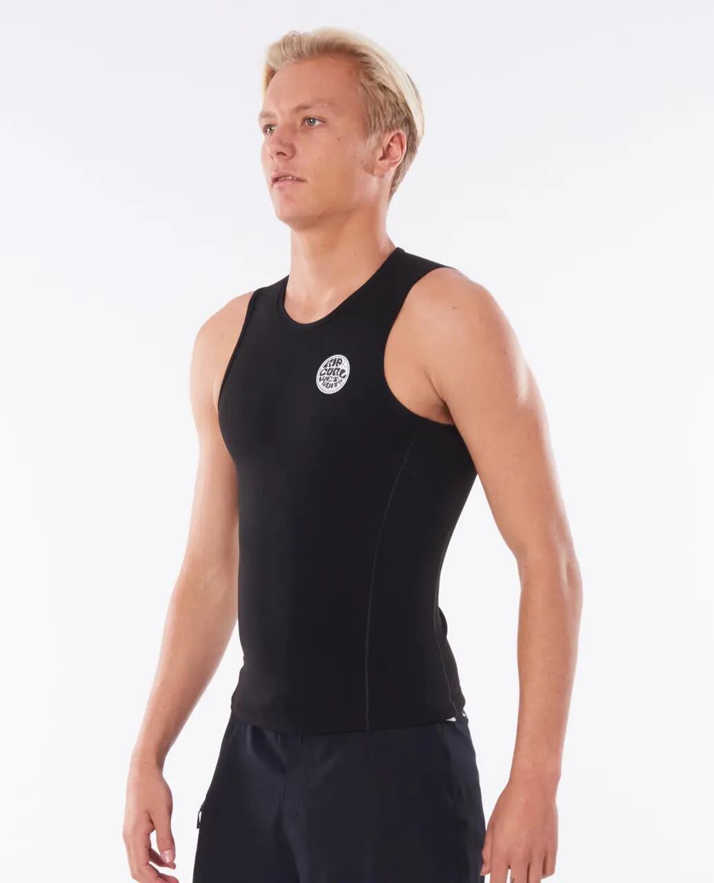 Top de neoprene Homem Flashbomb 0,5 mm sem mangas - Preto 2/5