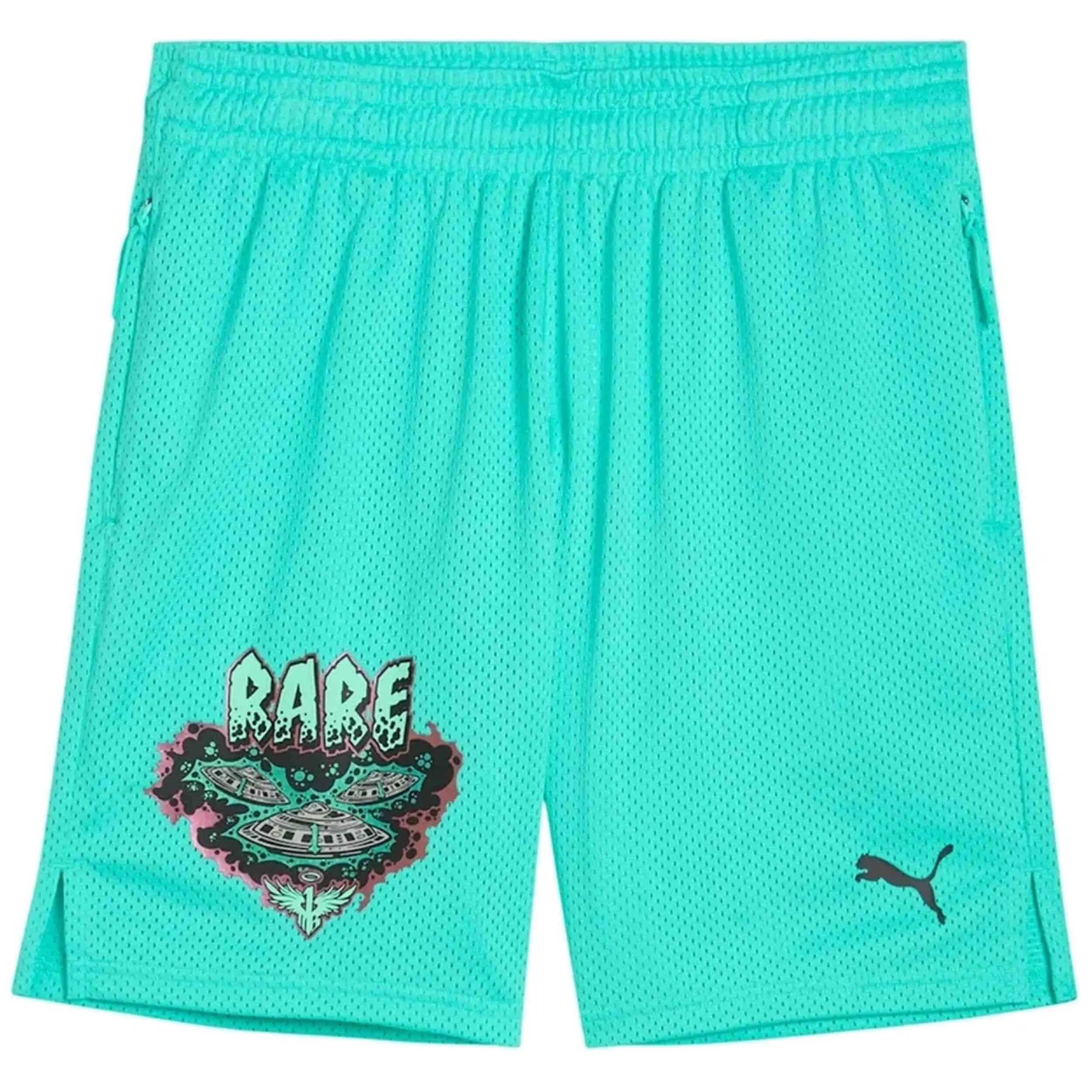 Pantalon corto Puma modelo Rare "Aquatic" para hombre 3/5