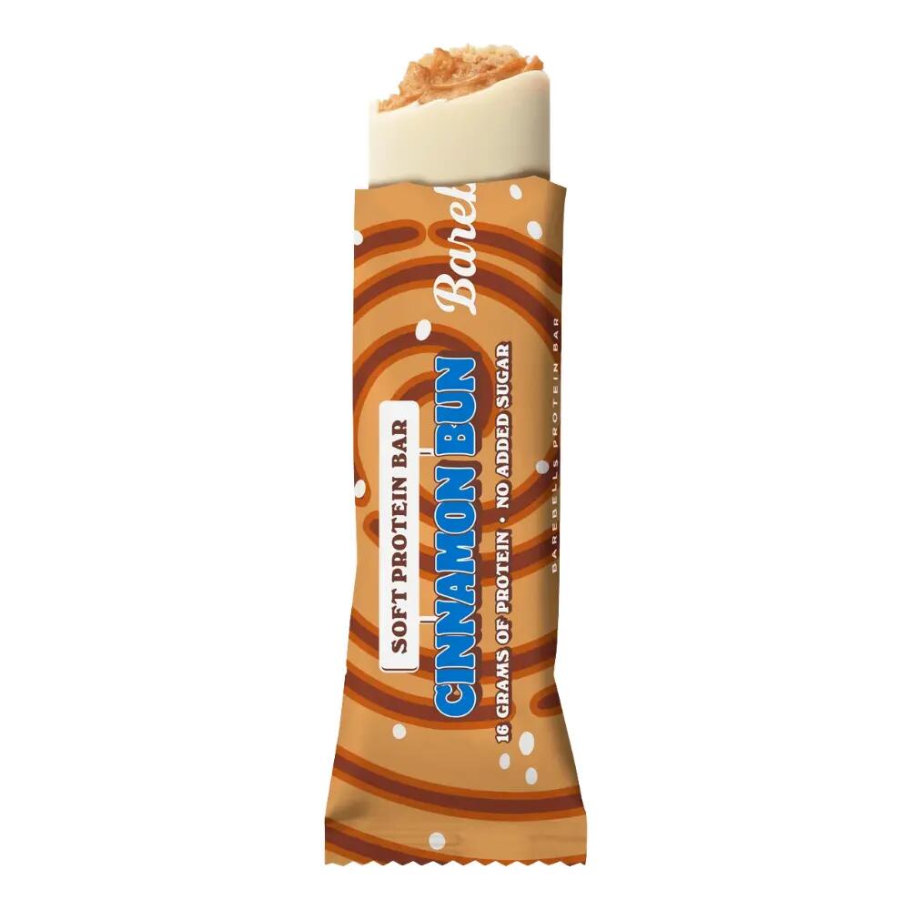 Barritas de Proteína Soft Cinnamon Bun (12x55g) Barebells 2/2