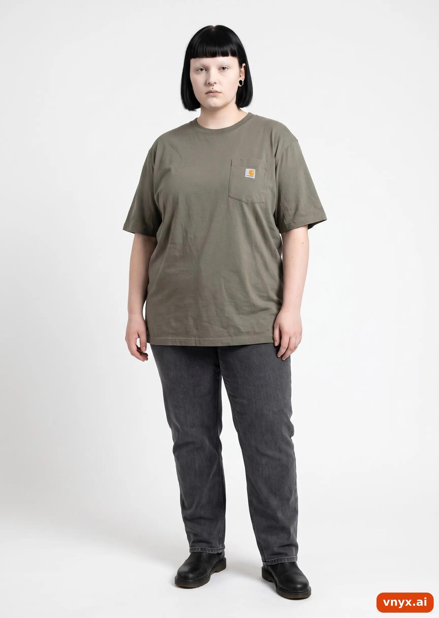 Second Life - Vintage Carhartt Grey Long Sleeves Women L 3/5