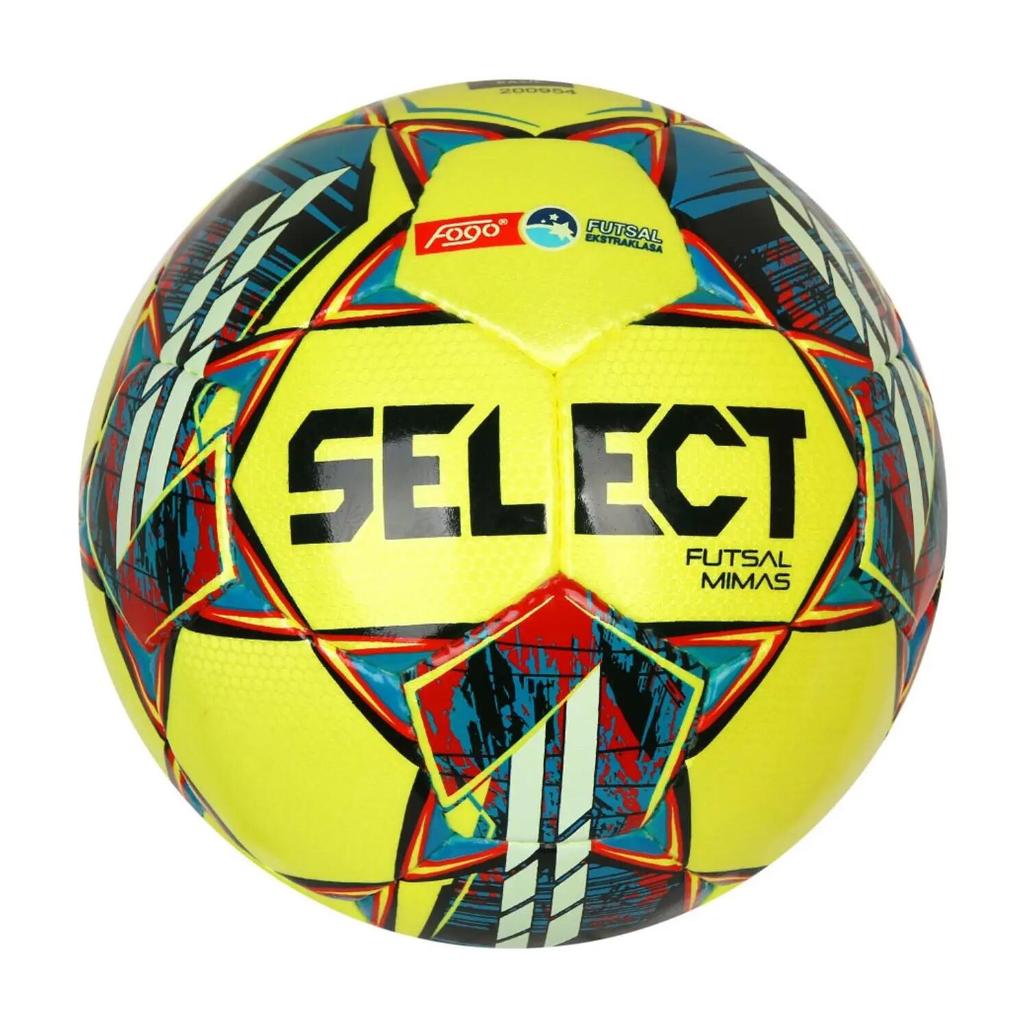 Pallone Da Calcio A Cinque Select Mimas Giallo 4 3/3