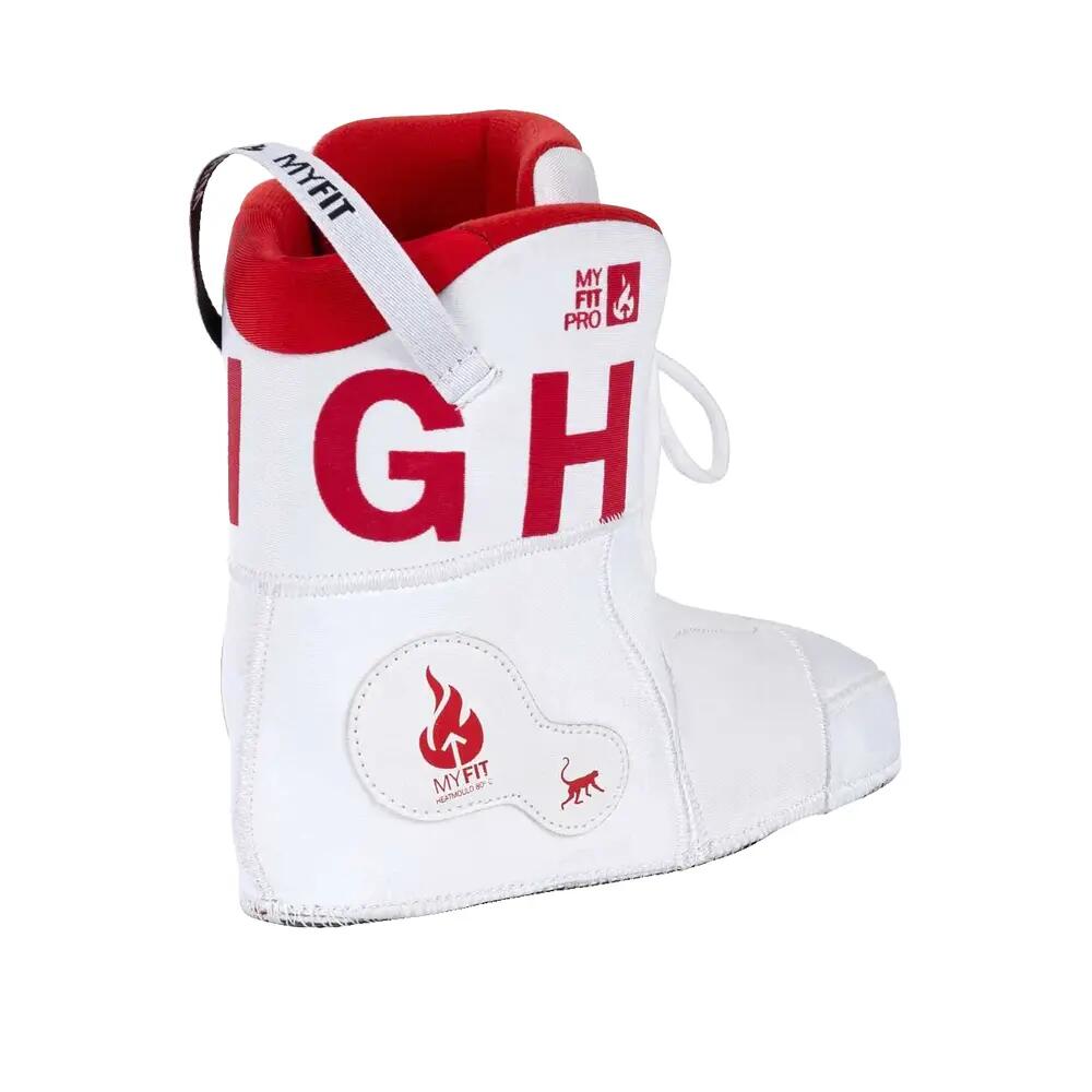 Patin à roulettes Powerslide Fat Boy High Blanco/Rojo 5/5