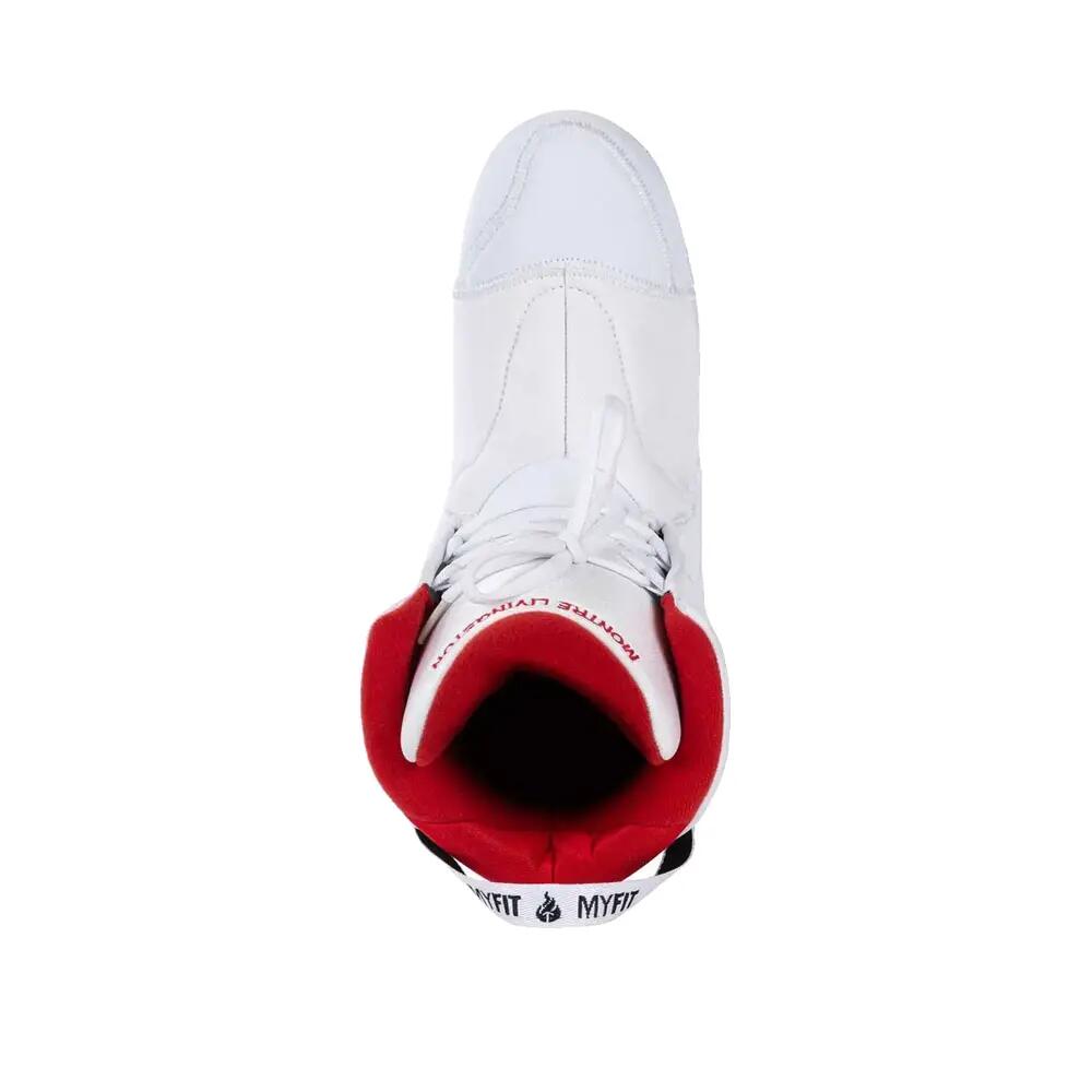 Patin à roulettes Powerslide Fat Boy High Blanco/Rojo 4/5